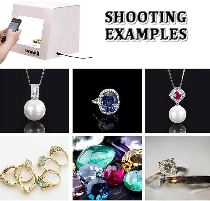 Photography Light Box – Portable Product Photo Studio Tent 30cm - Image 2